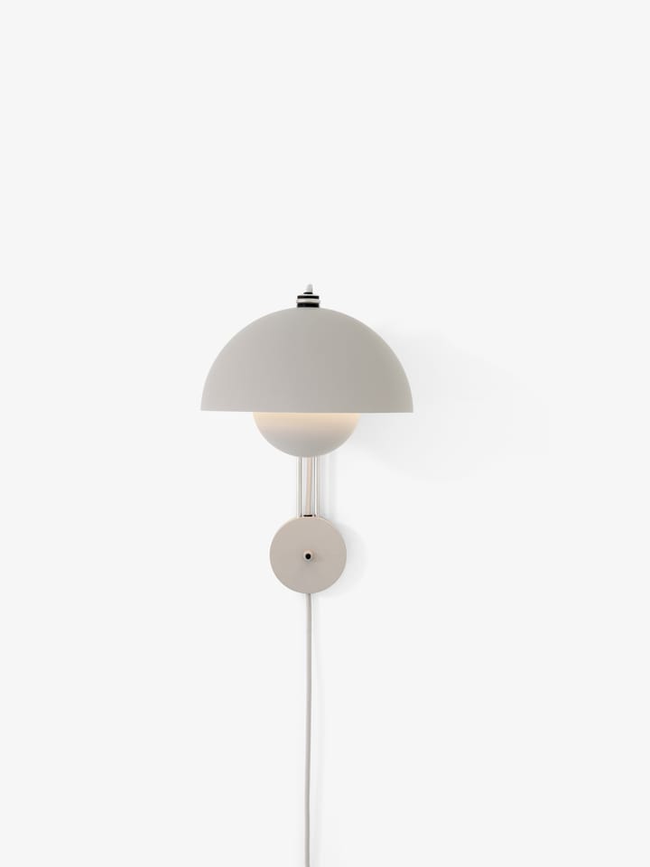 Flowerpot væglampe VP8, Matt light grey &Tradition