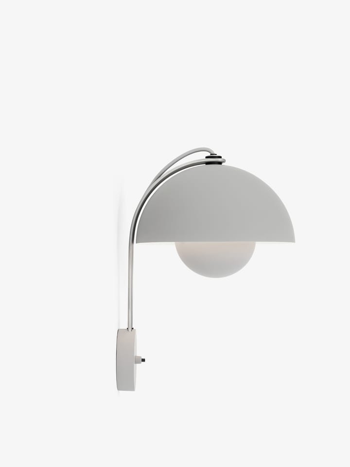 Flowerpot væglampe VP8, Matt light grey &Tradition