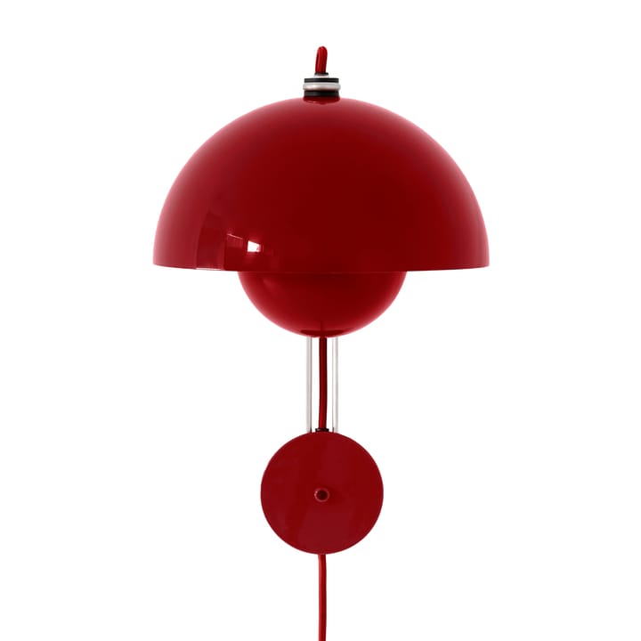 Flowerpot væglampe VP8 - Vermilion red - &Tradition
