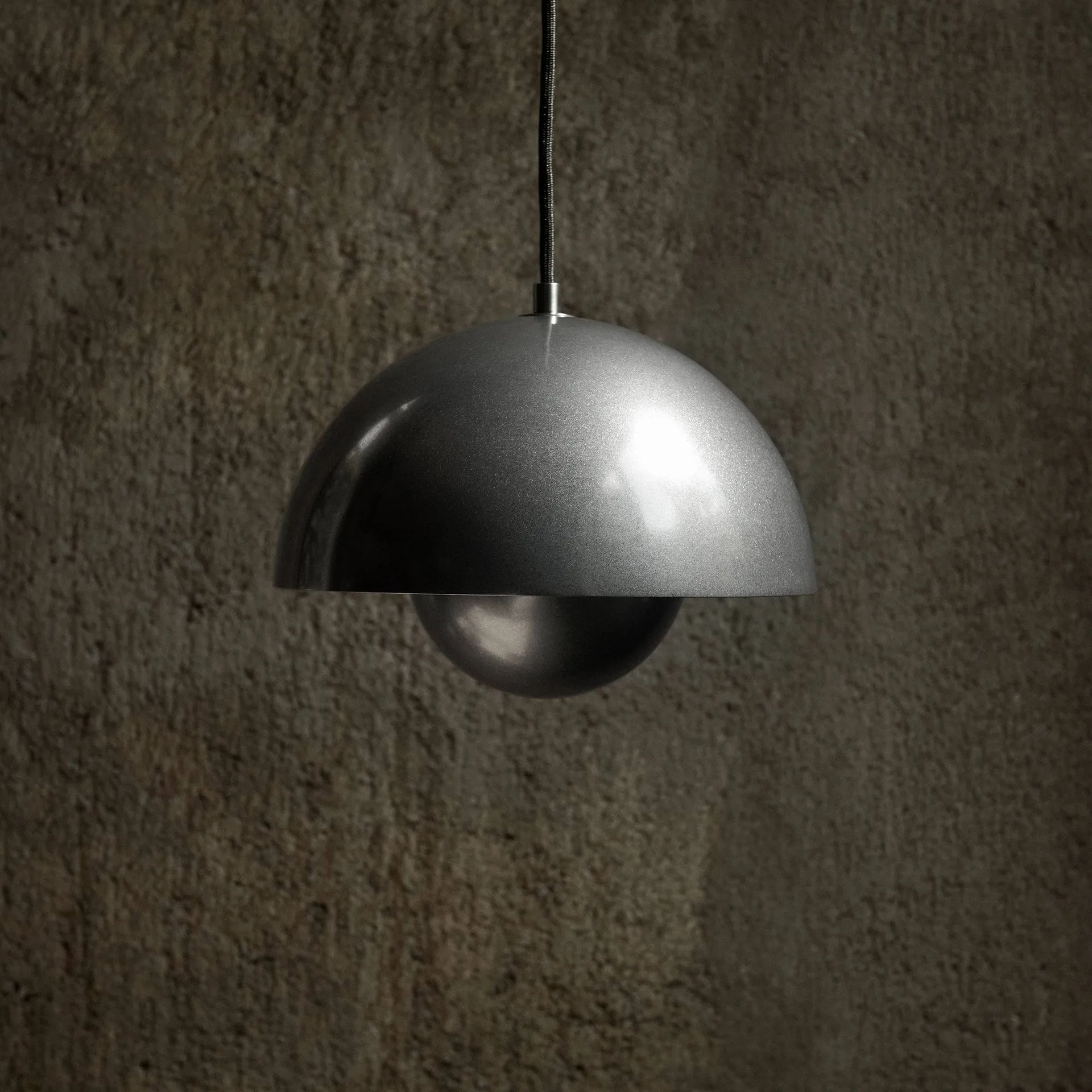 Flowerpot VP1 pendel Anniversary Edition, Pewter &Tradition