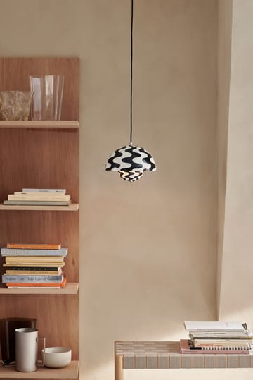 Flowerpot VP1 pendel - Black/White pattern - &Tradition