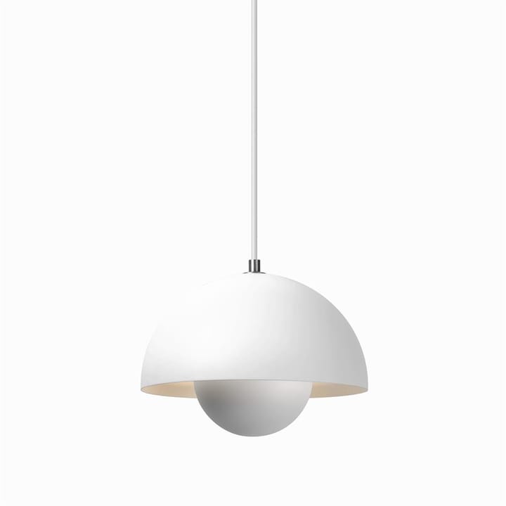 Flowerpot VP1 pendel - mat hvid - &Tradition