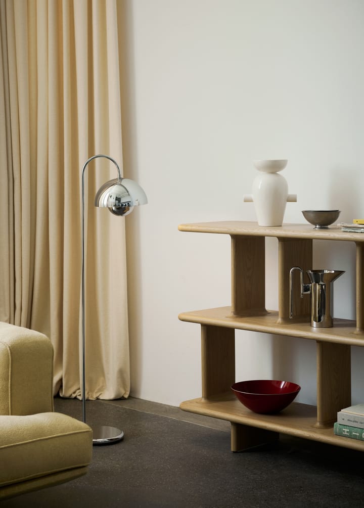 Flowerpot VP12 gulvlampe, Chrome &Tradition