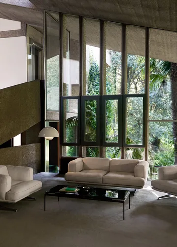 Flowerpot VP2 pendel stor - Ivory - &Tradition