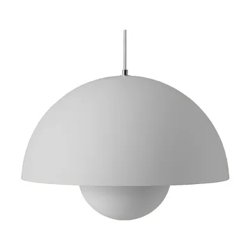 Flowerpot VP2 pendel stor - Mat light grey - &Tradition