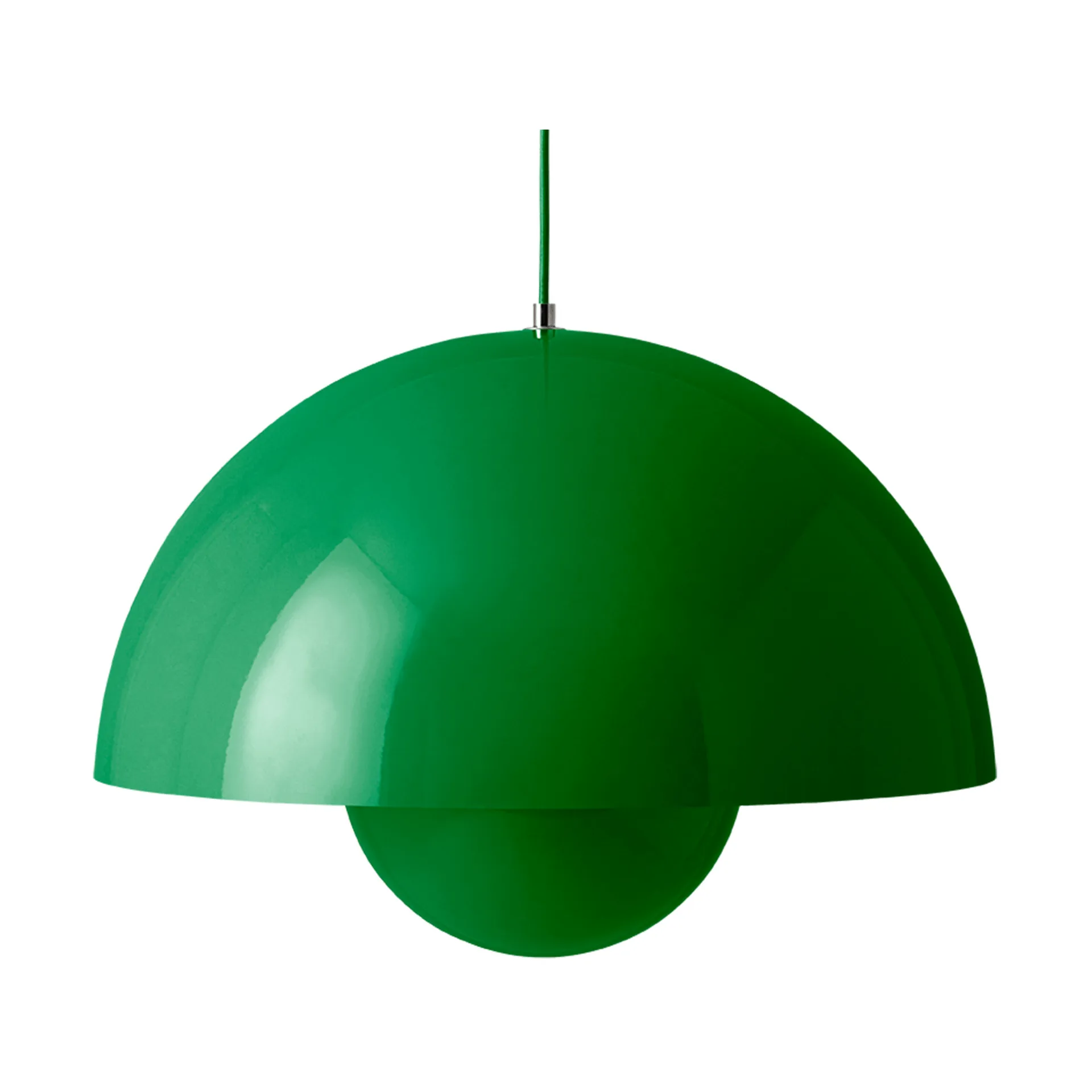 Flowerpot VP2 pendel stor, Signalgrøn &Tradition