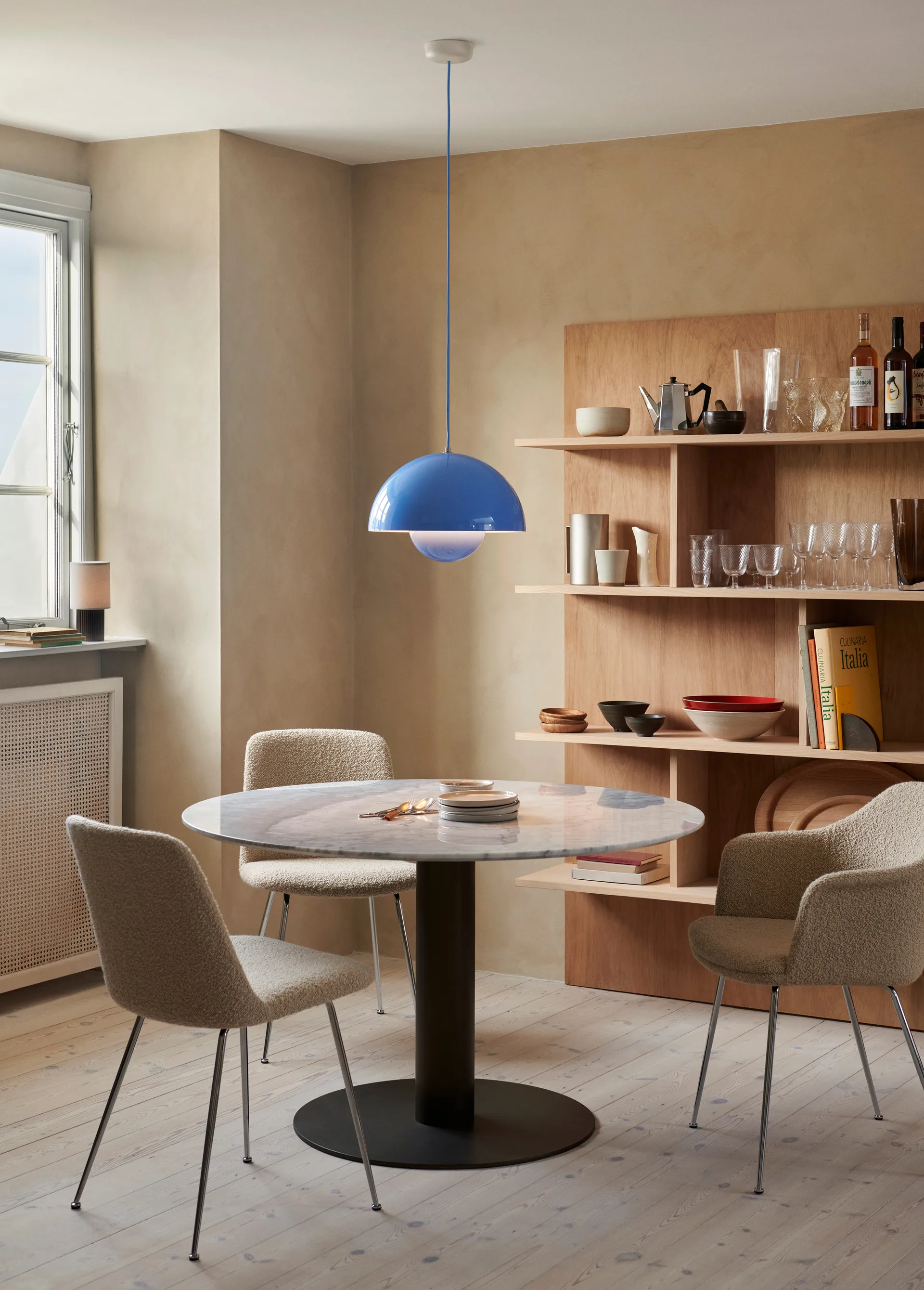 Flowerpot VP7 pendel, Swim blue &Tradition