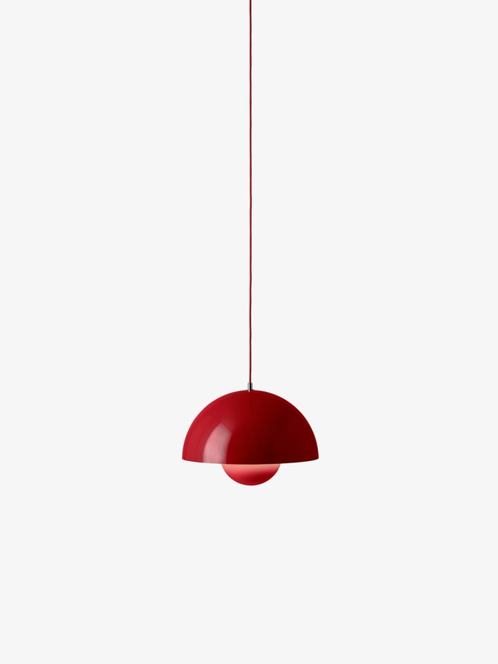 Flowerpot VP7 pendel, Vermilion red &Tradition
