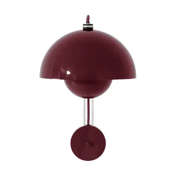 Flowerpot VP8 væglampe - Dark plum - &Tradition