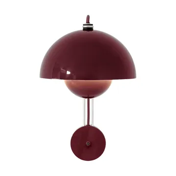 Flowerpot VP8 væglampe - Dark plum - &Tradition