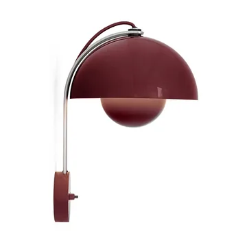 Flowerpot VP8 væglampe - Dark plum - &Tradition