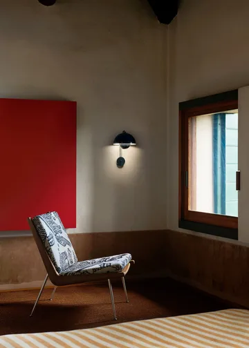 Flowerpot VP8 væglampe - Steel blue - &Tradition