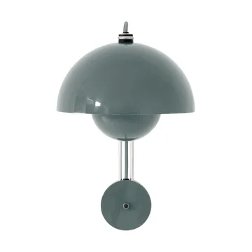 Flowerpot VP8 væglampe - Stone blue - &Tradition