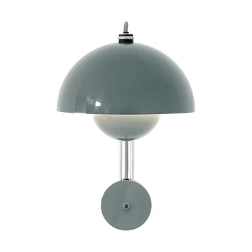 Flowerpot VP8 væglampe - Stone blue - &Tradition