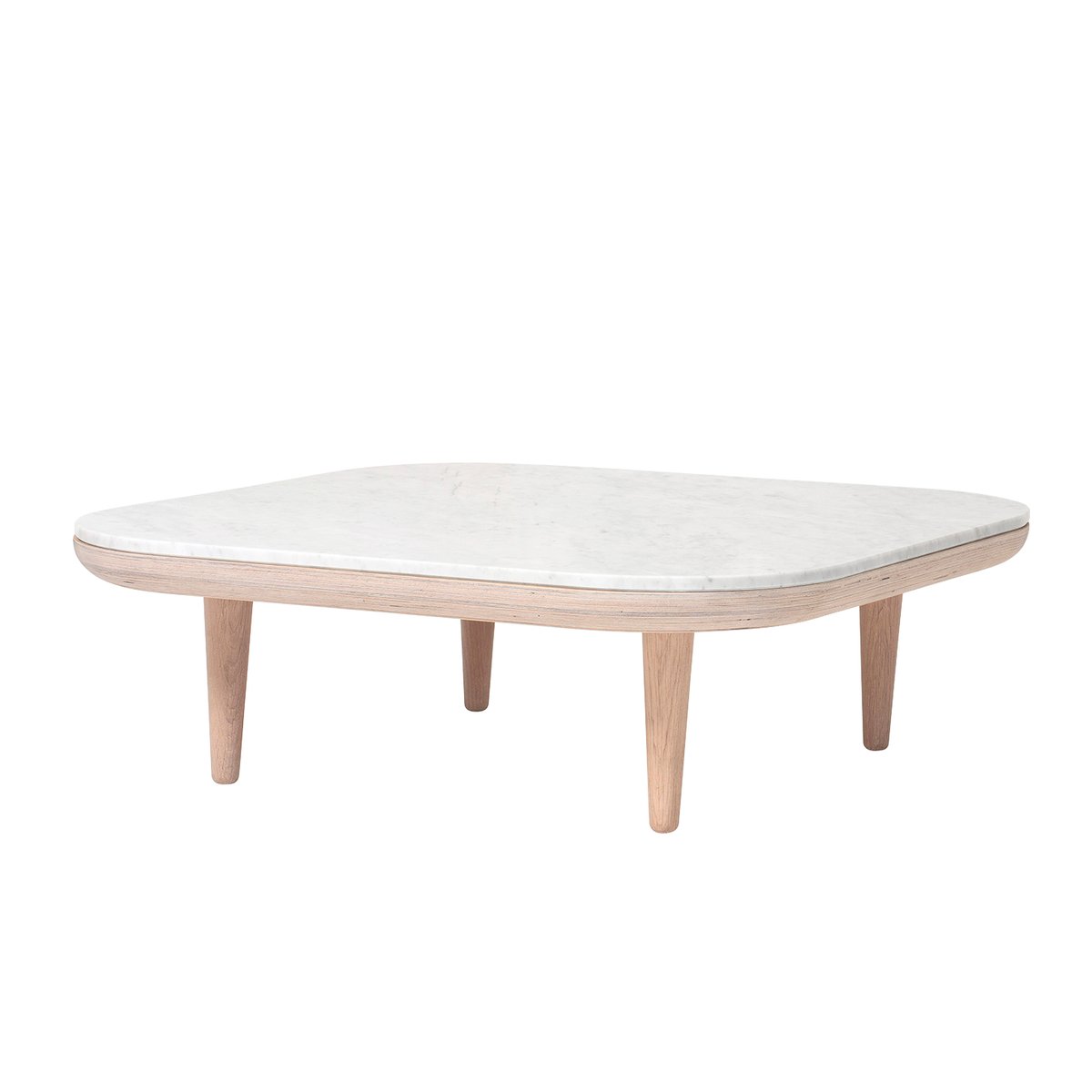 &Tradition Fly bord SC4 lys-olieret eg + hvid marmor