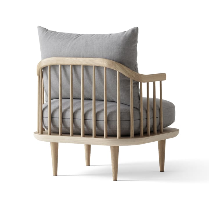 Fly Chair SC10, hvidolieret eg, lysegrå &Tradition