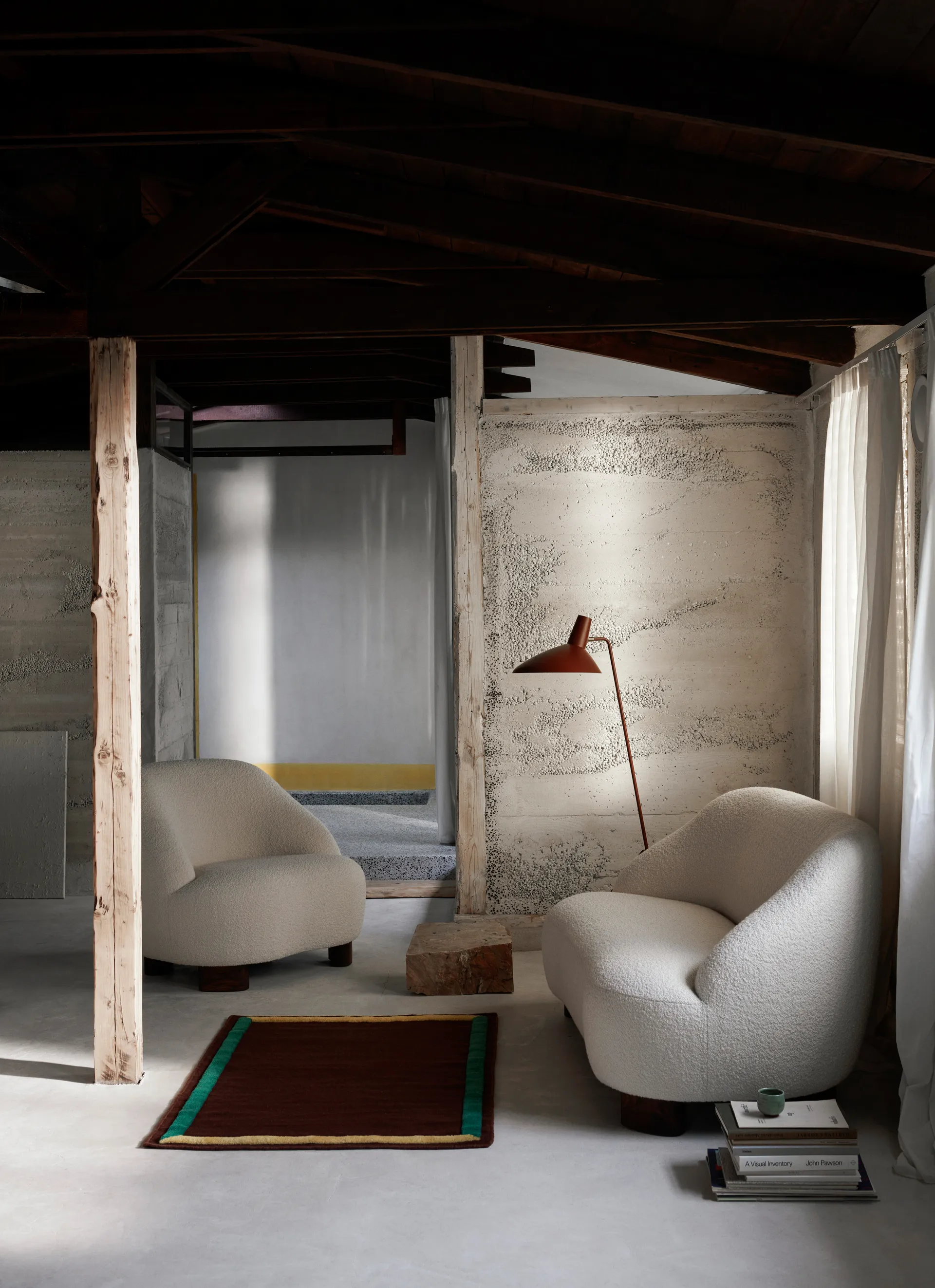 Framed AP13 tæppe 90x140 cm, Plum &Tradition