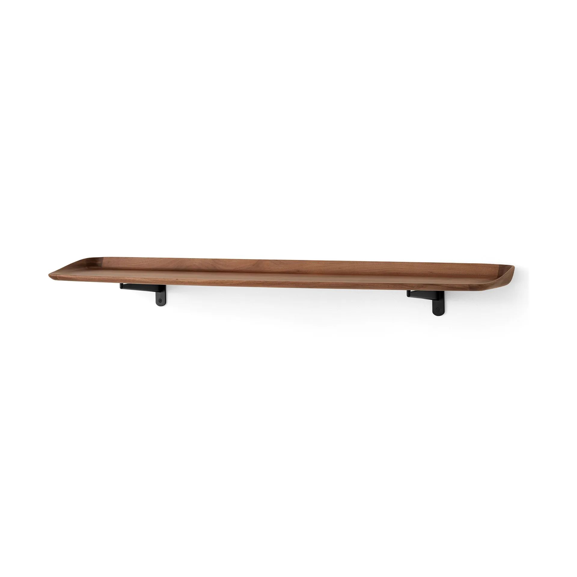Guild HM15 hylde 120 cm, Solid lacquered walnut &Tradition