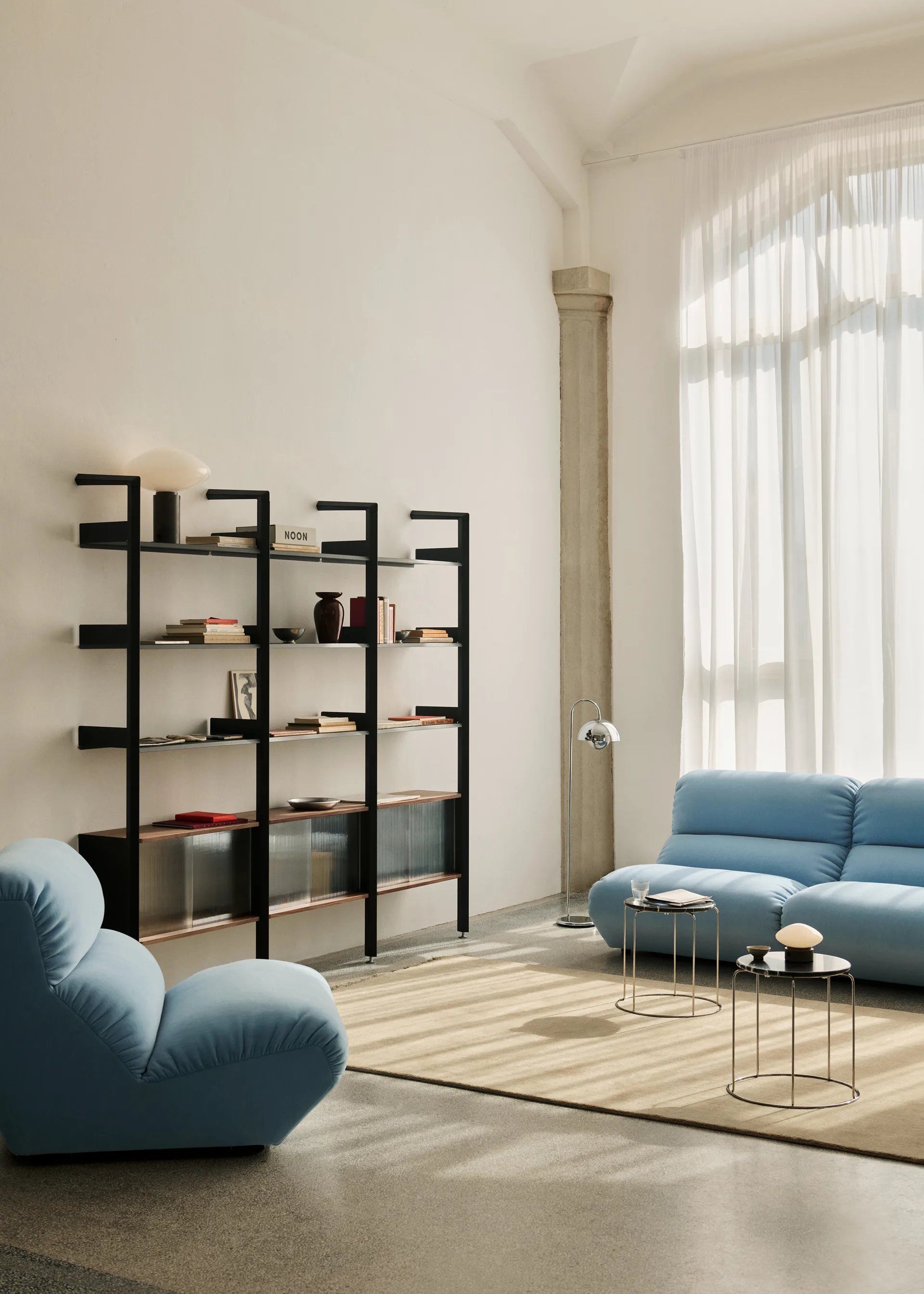 Hi Lo modulsofa konfiguration A Gentle 0733 &Tradition