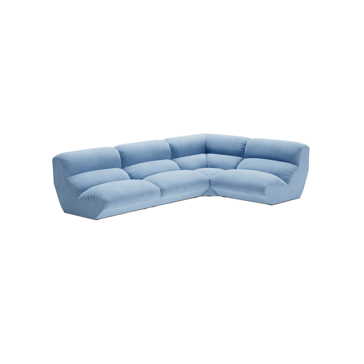 Hi Lo modulsofa konfiguration E Gentle 0733 - undefined - &Tradition