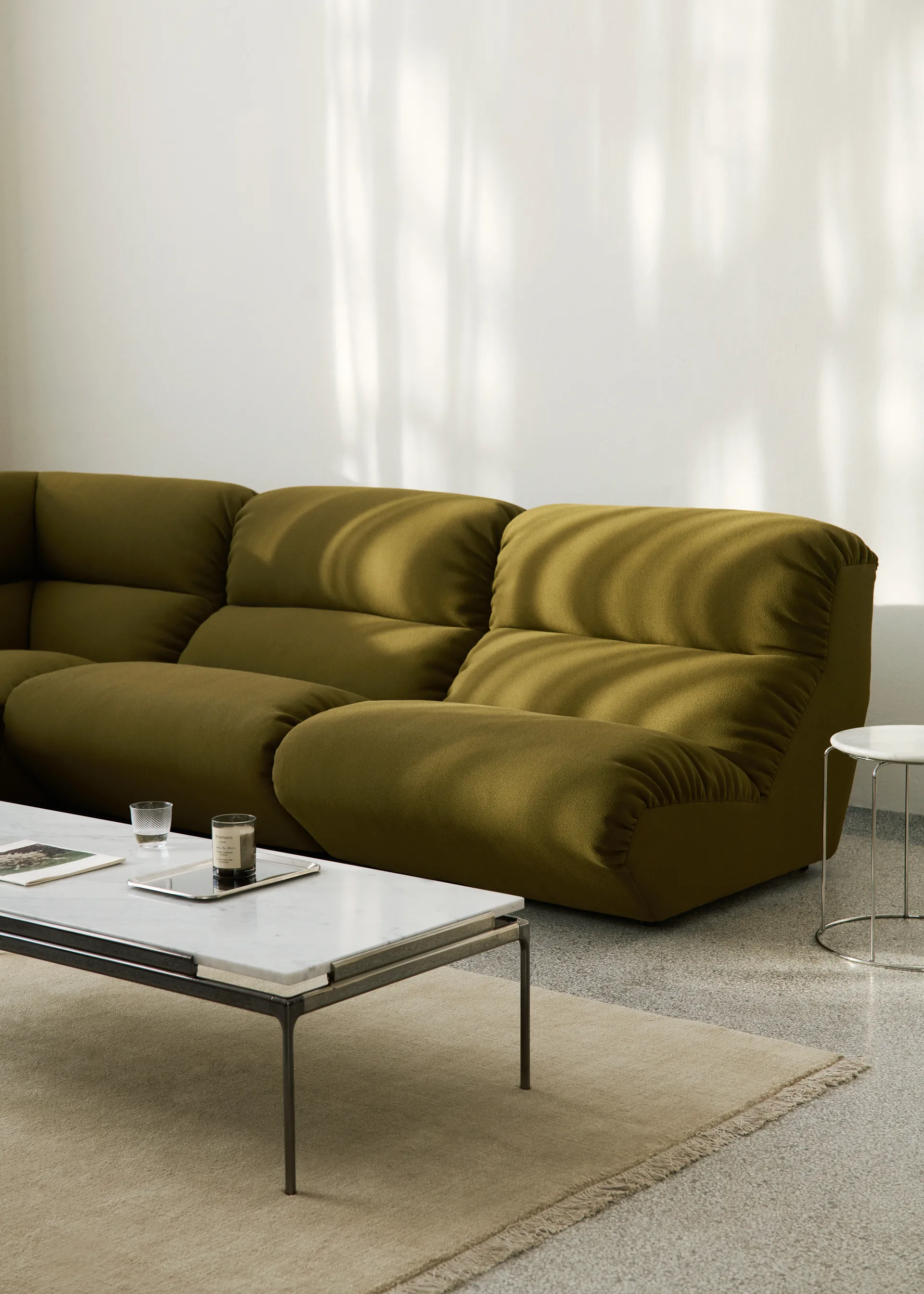 Hi Lo modulsofa konfiguration G Mylla 0971,  &Tradition