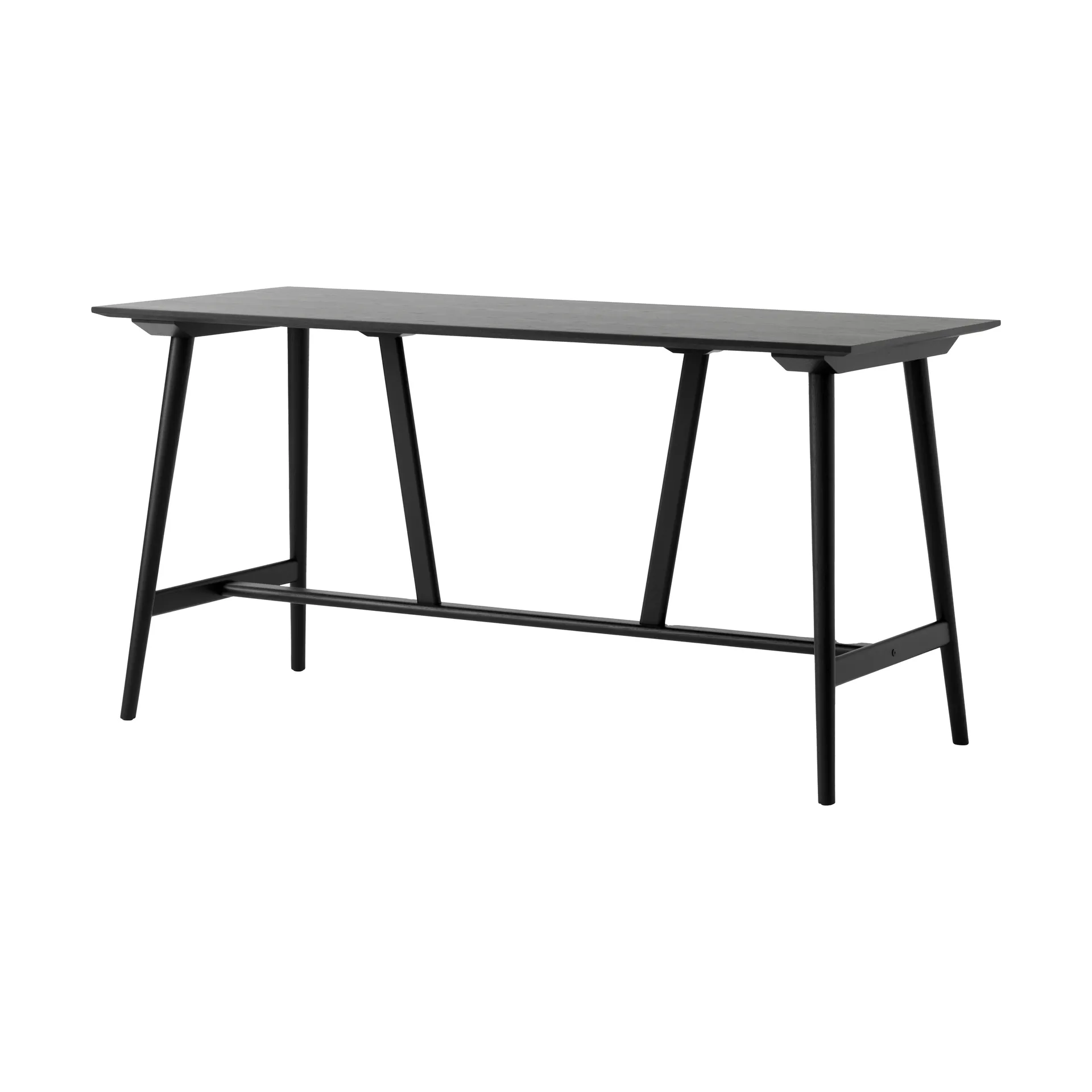 In Between SK26 Counter Table barbord 190x80x95 cm, Sortlakeret eg &Tradition