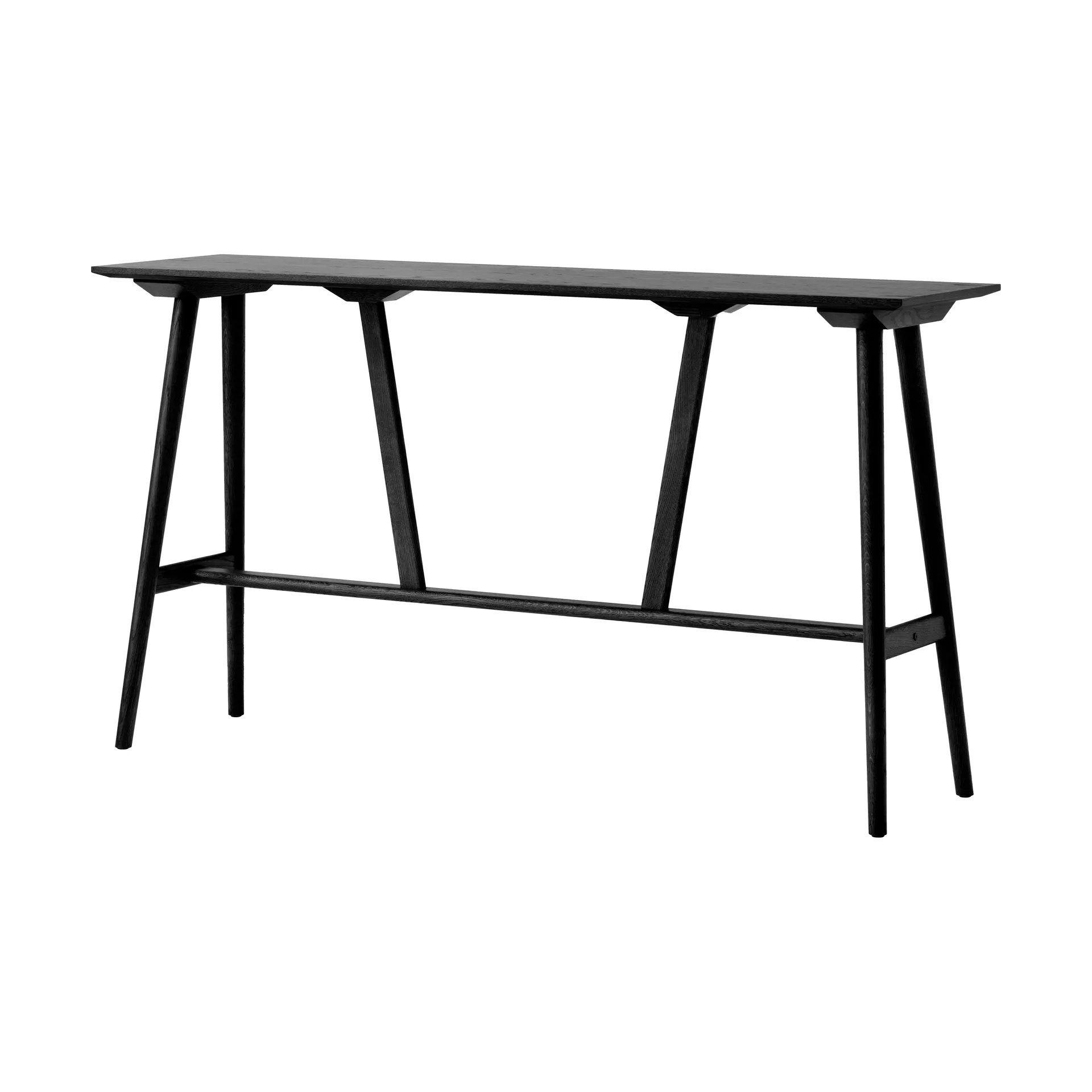 In Between SK27 Bar Table barbord 190x50x105 cm, Sortlakeret eg &Tradition