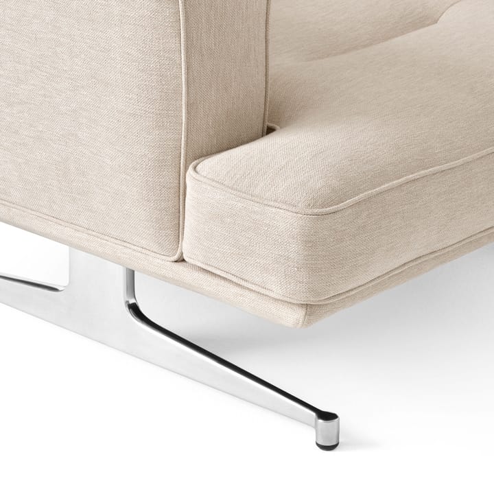 Inland AV21 lænestol, Clay 0011/Poleret aluminium &Tradition