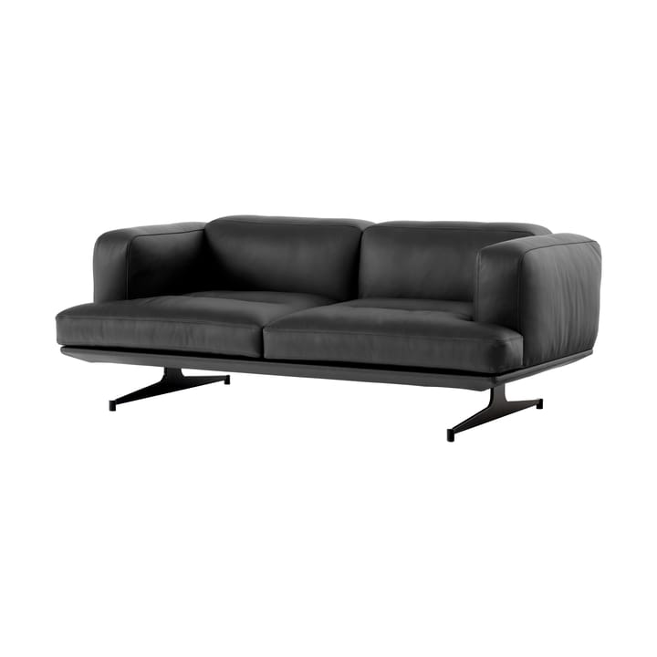 Inland AV22 2-personers sofa - Noble læder sort/Warm black - &Tradition