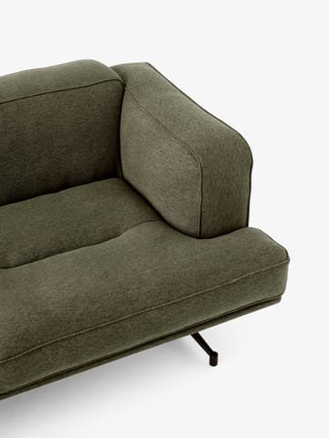Inland AV23 3-personers sofa - Clay 0014/Warm black - &Tradition
