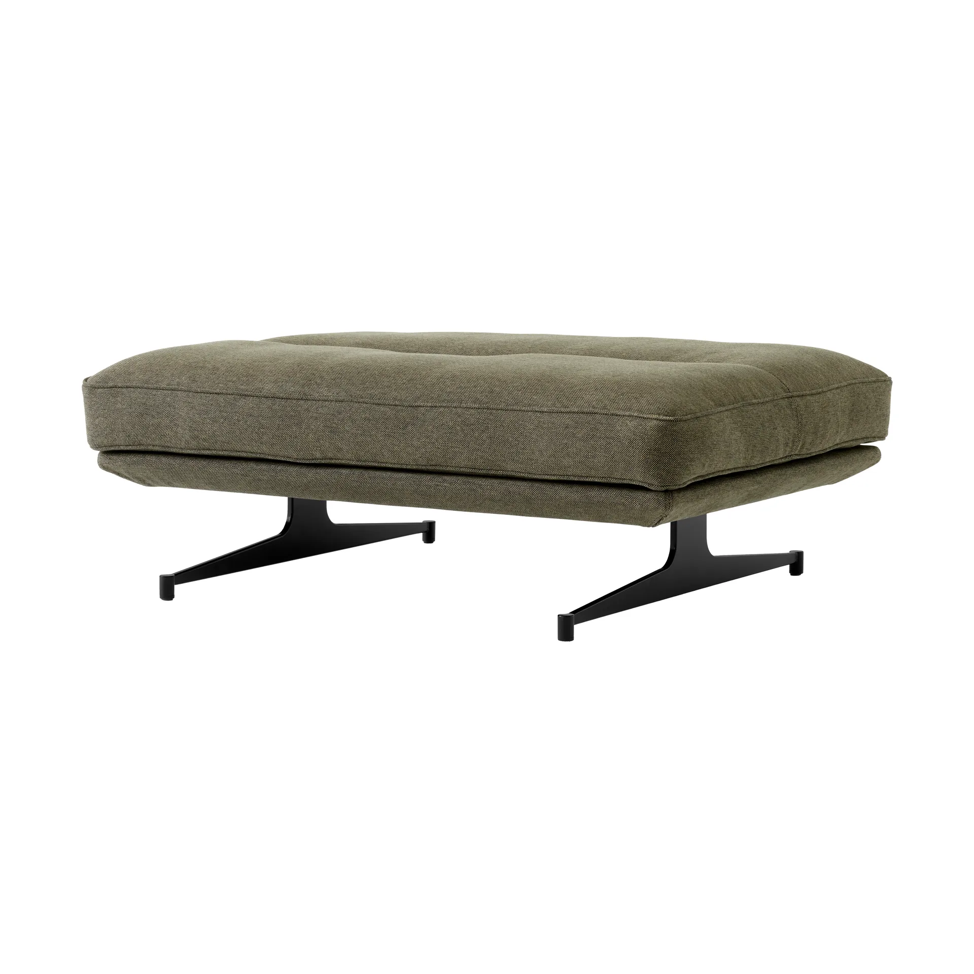 Inland AV32 puf 78x113 cm, Clay 0014/Warm black &Tradition