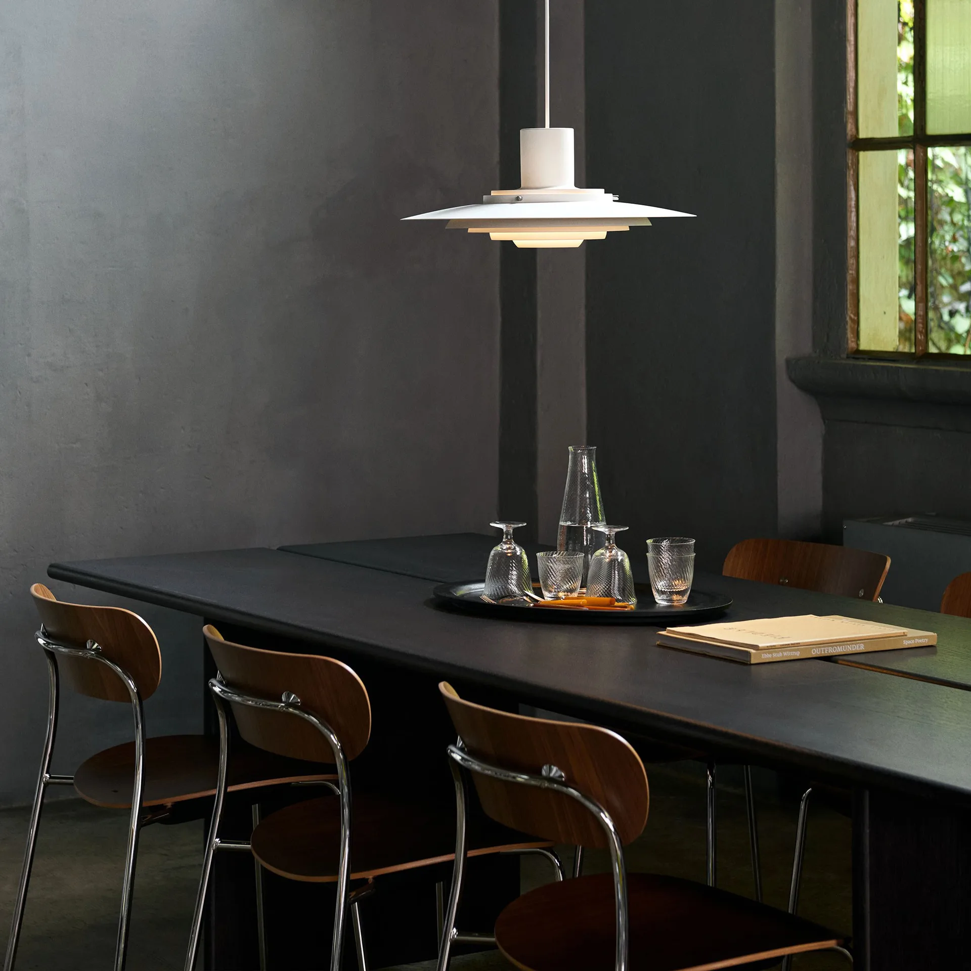 Ita OS2 spisebord 95x260 cm, Dark stained oak &Tradition