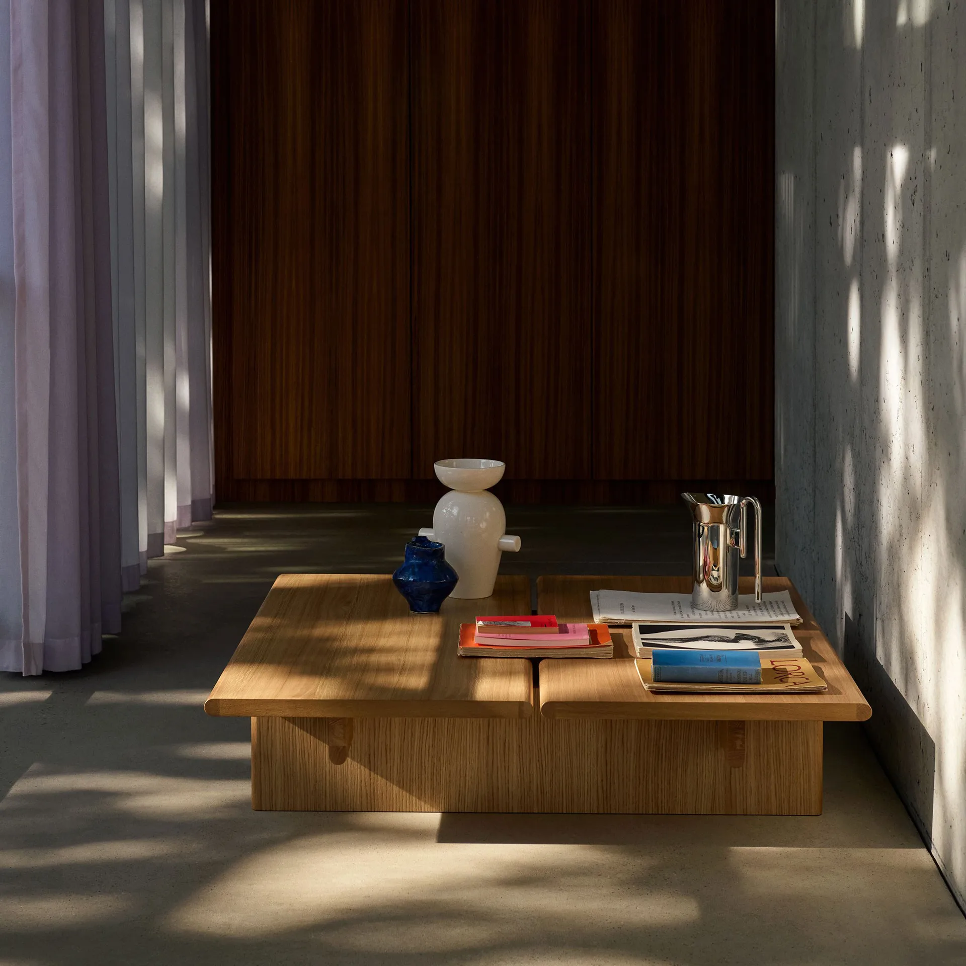 Ita OS4 sofabord 110x110 cm, Oak &Tradition