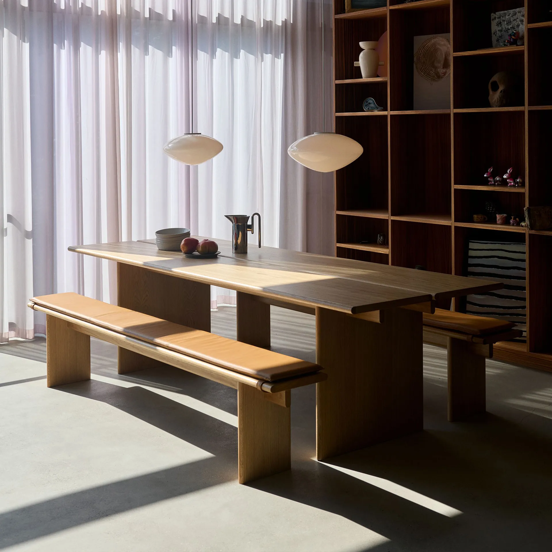 Ita OS6 bænk 230 cm, Oak &Tradition