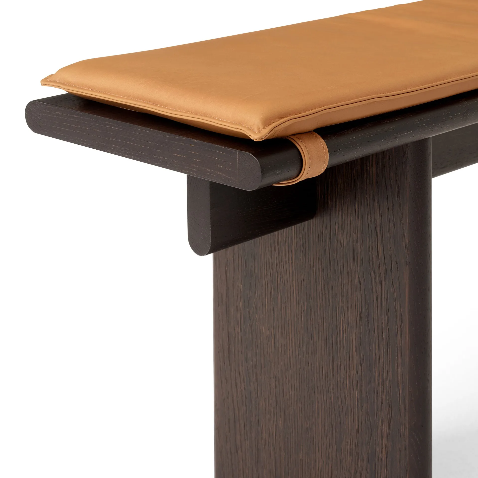 Ita OS6 hynde til bænk 230 cm, Noble leather congnac &Tradition