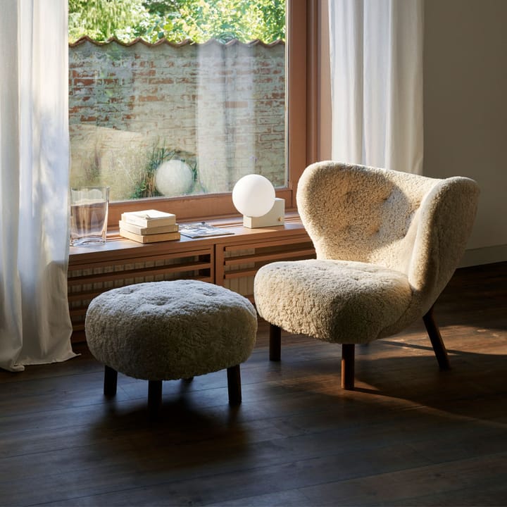 Journey SHY1 bordlampe, silk grey &Tradition