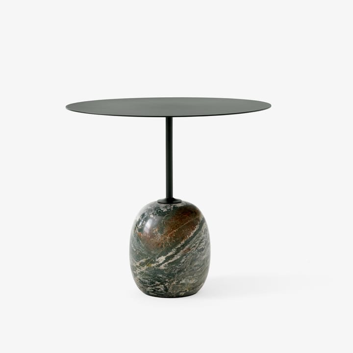 Lato LN9 sidebord, Deep Green-Verde Alpi Marble &Tradition