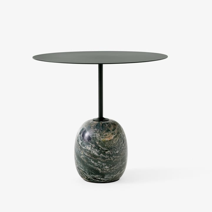 Lato LN9 sidebord, Deep Green-Verde Alpi Marble &Tradition