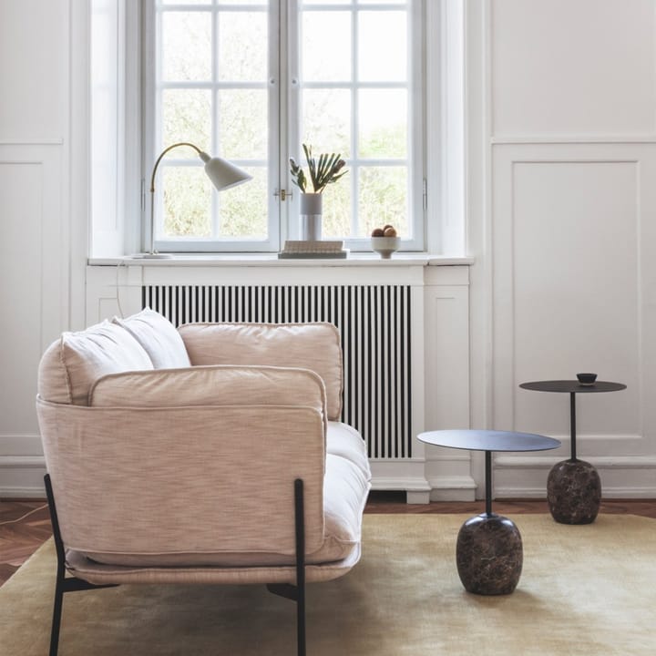 Lato LN9 sidebord, sort, emparador marmor &Tradition