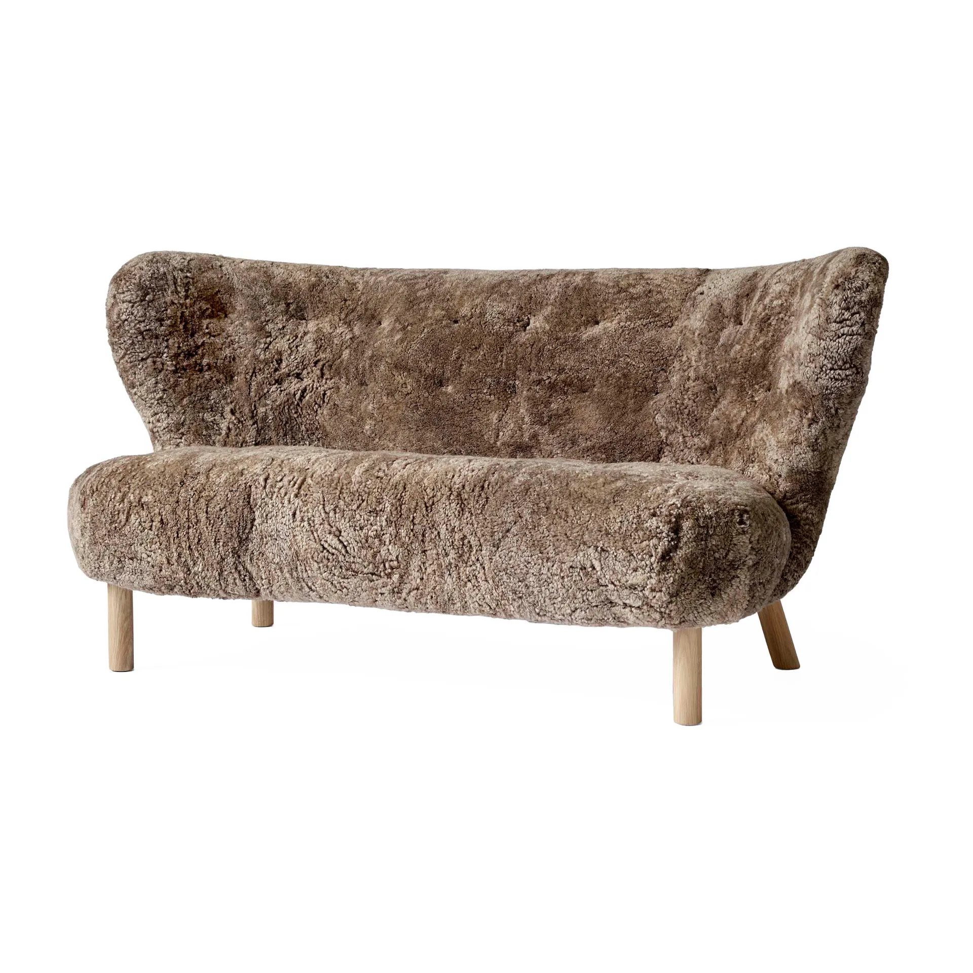 Little Petra VB2 sofa, Hvidolieret eg-Sahara &Tradition