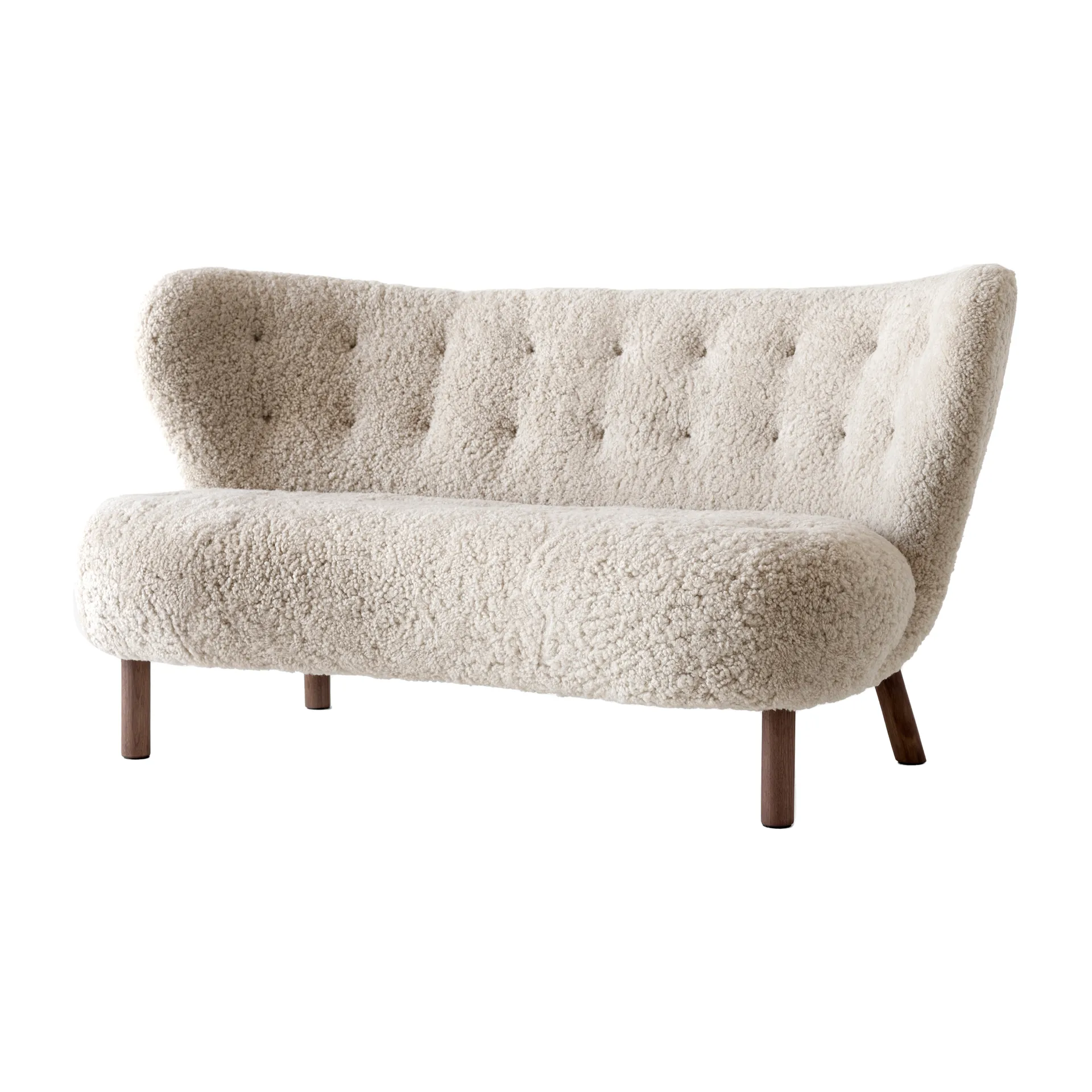 Little Petra VB2 sofa, Olieret valnød-Moonlight &Tradition