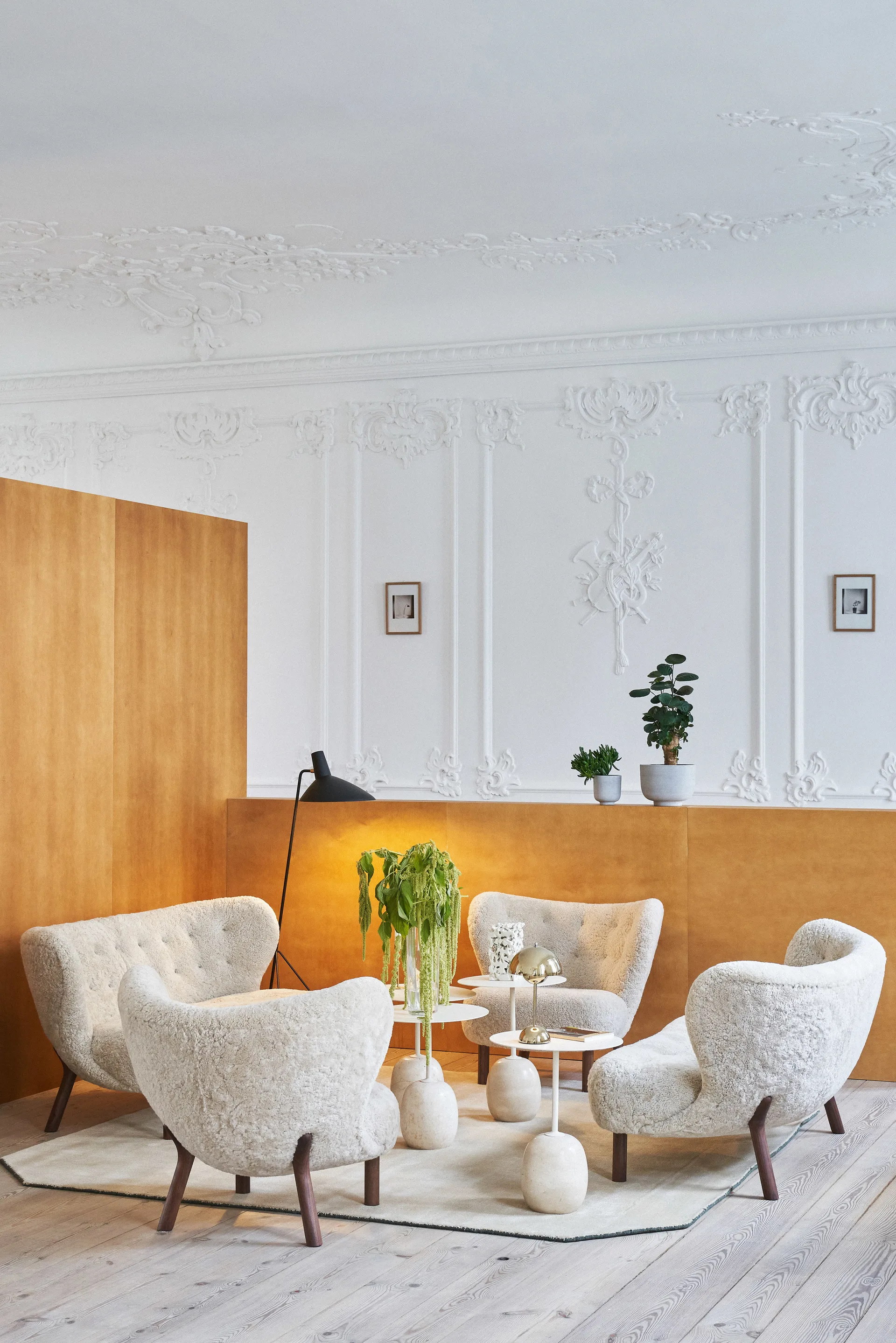 Little Petra VB2 sofa, Olieret valnød-Moonlight &Tradition