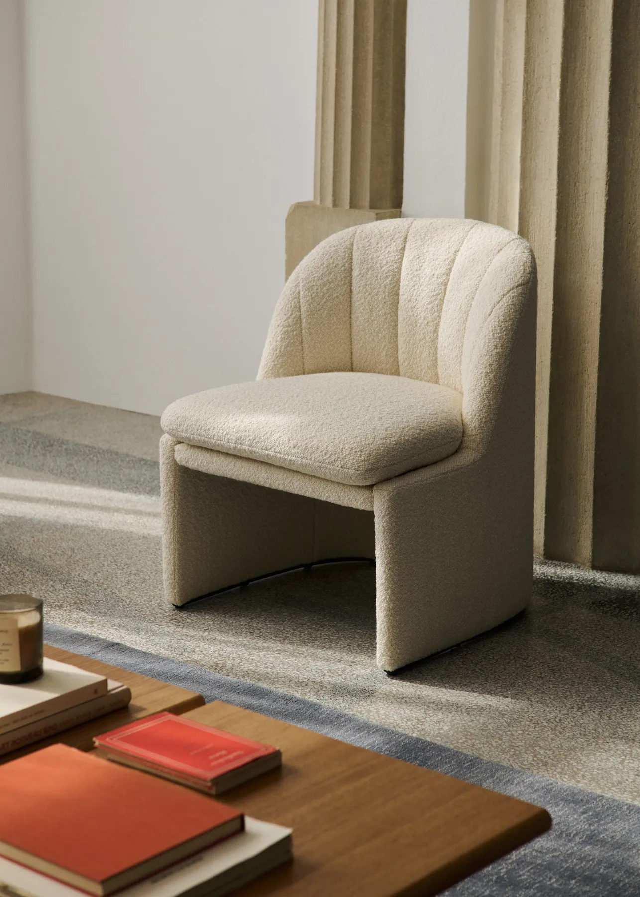 Loafer Club Chair SC107 loungestol, Karakorum 0001 &Tradition