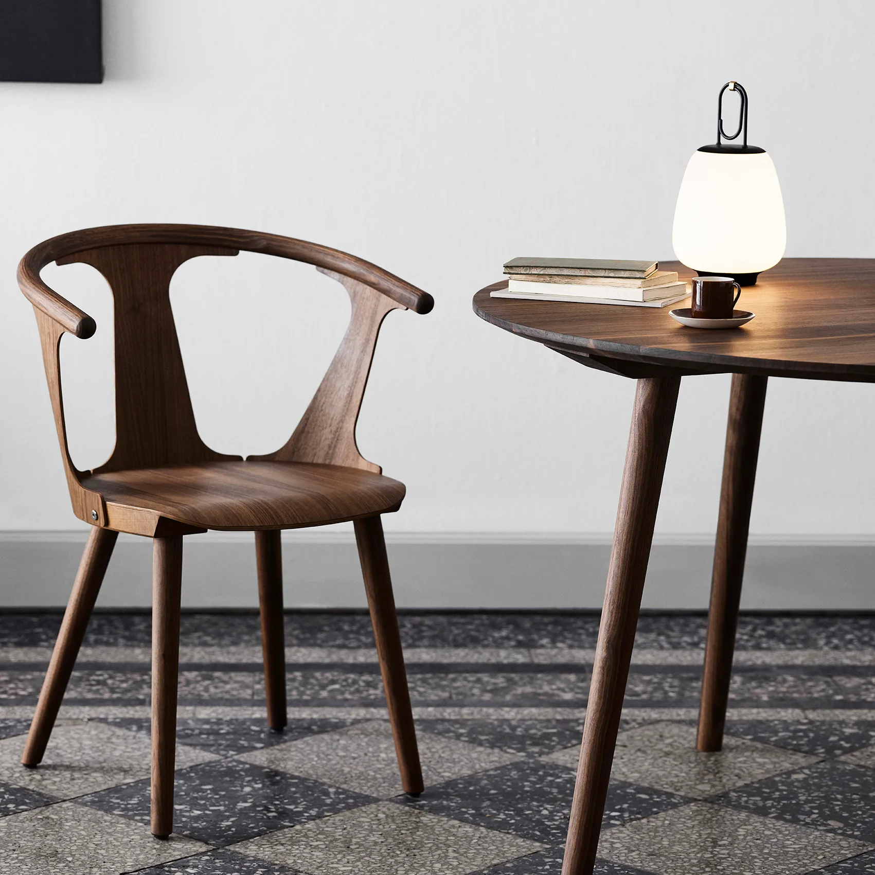 Lucca bordlampe SC51, Sort &Tradition