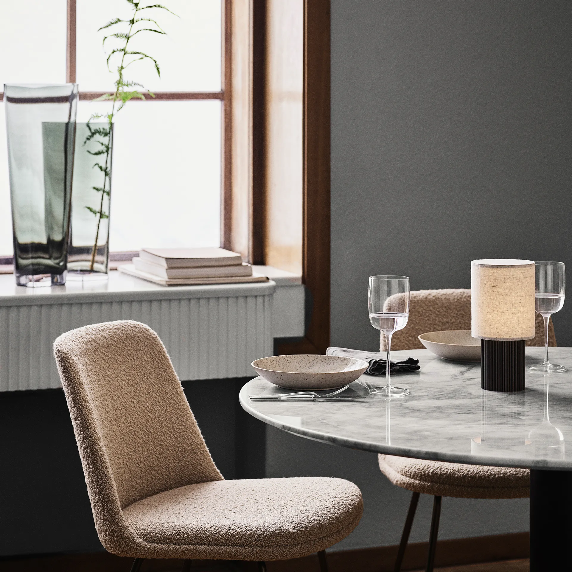 Manhattan portable bordlampe SC52, Bronzed brass &Tradition