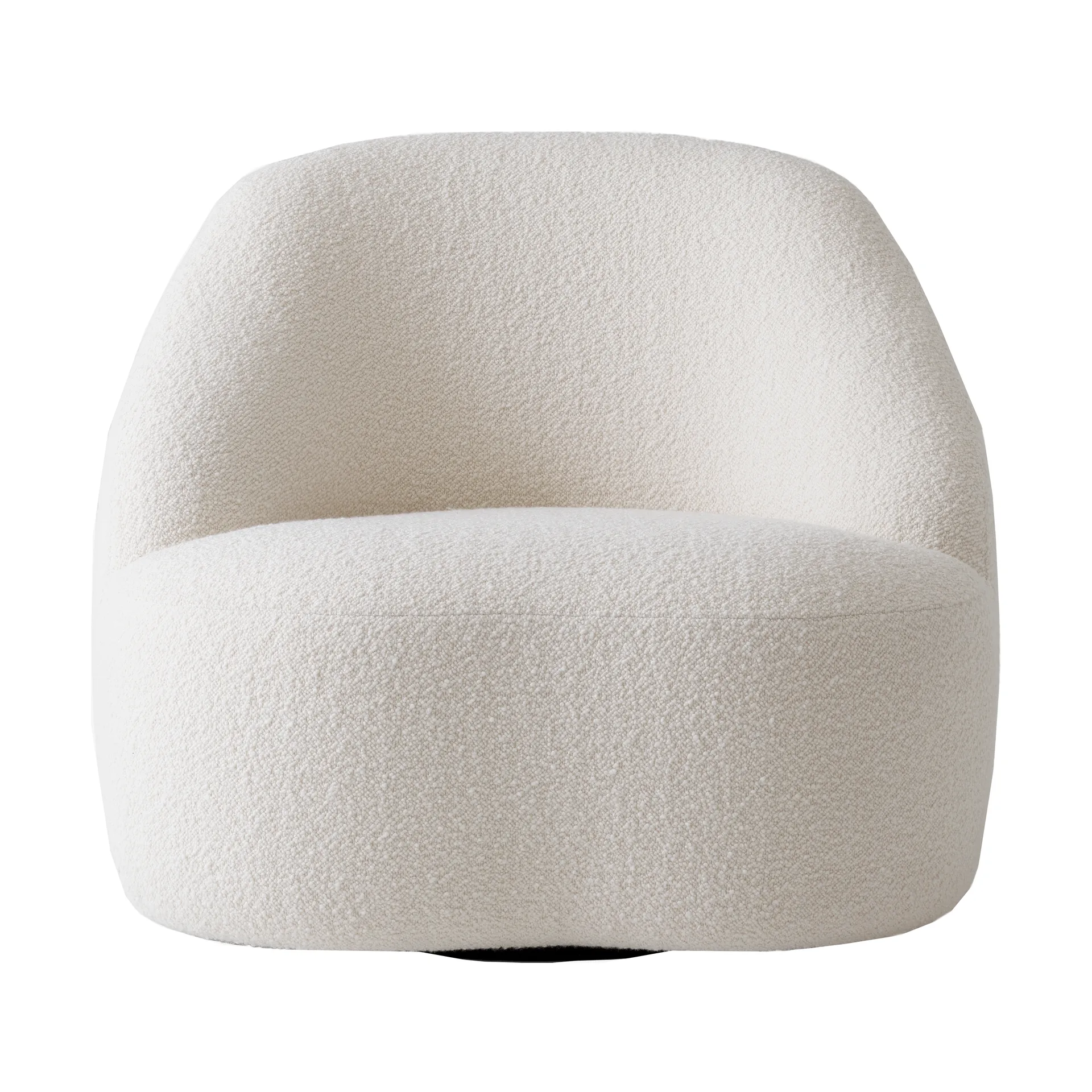 Margas LC2 lænestol, Karakorum 001-black swivel &Tradition