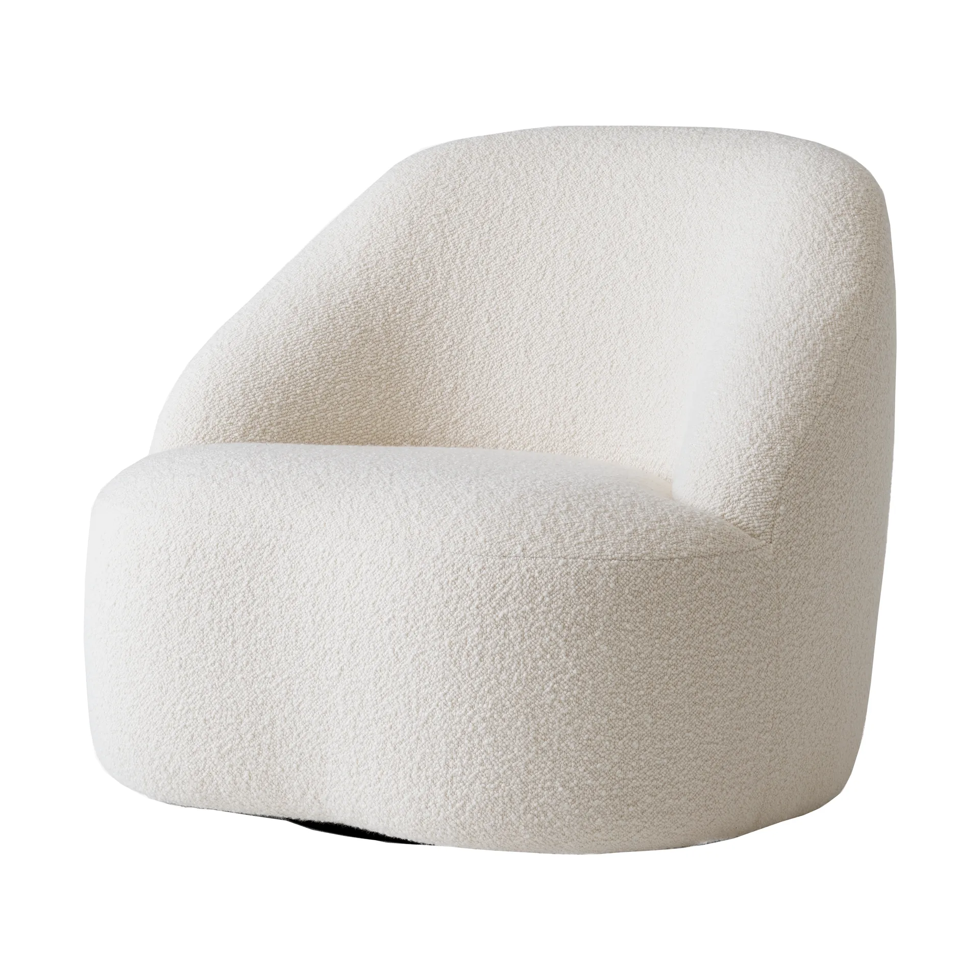 Margas LC2 lænestol, Karakorum 001-black swivel &Tradition