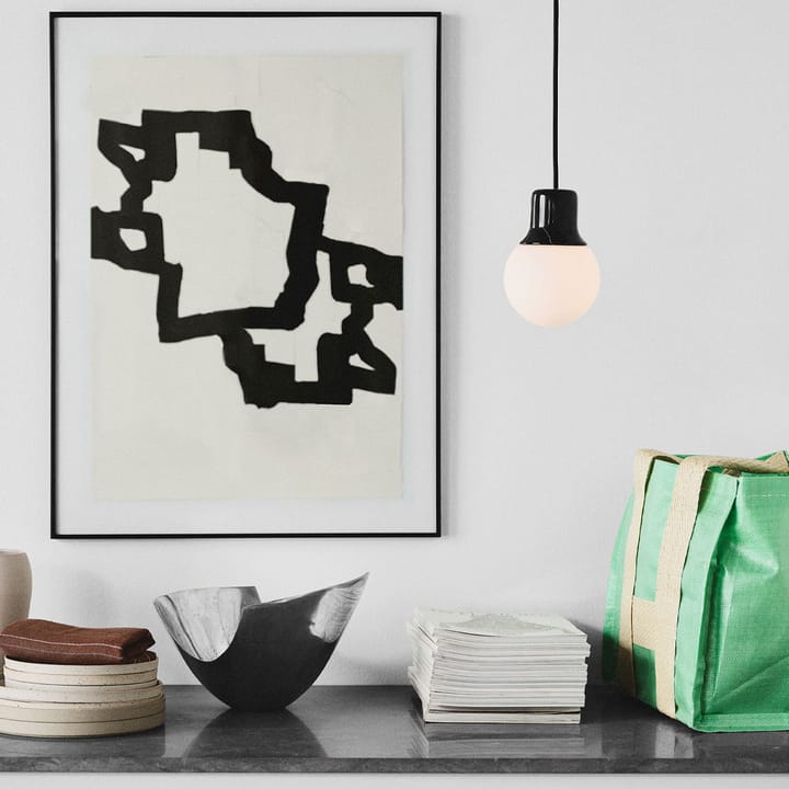 Mass Light NA5 pendel, sort marmor/hvid, nero marquina &Tradition