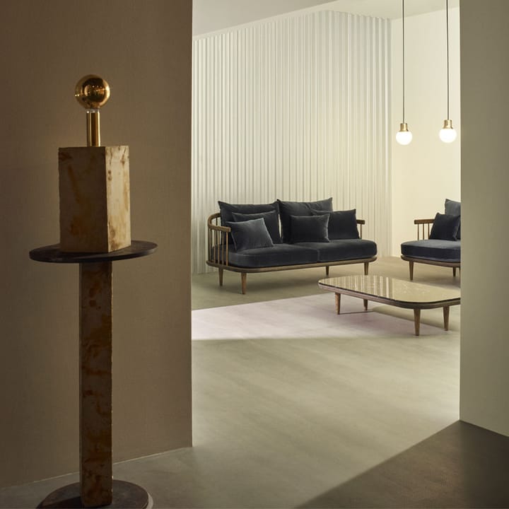 Mass Light NA5 pendel, sort marmor/hvid, nero marquina &Tradition