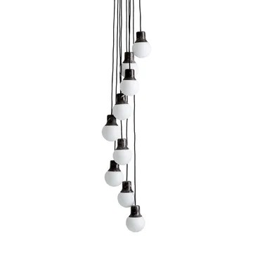 Mass Light NA6 pendel - sort marmor/hvid, nero marquina - &Tradition